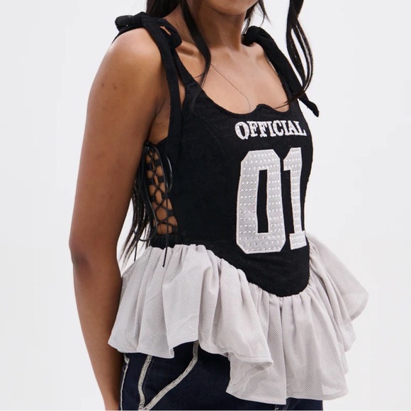 OFFICIAL PRINCESS LACE PEPLUM
CORSET TOP 🖤🖤😶‍🌫️ - Picture 5 of 7